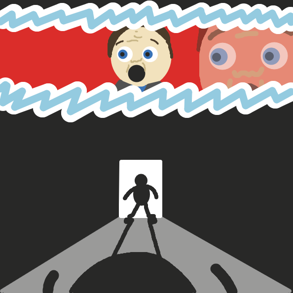 If you can tell that my horrible drawing was Alex Jones then you get a free cookie! - Online Drawing Game Comic Strip Panel by St Anger