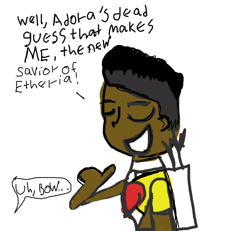 Drawing in Princesses of Power: Revelation by HaileyS