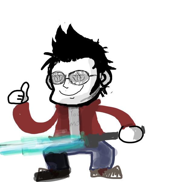 travis..... - Online Drawing Game Comic Strip Panel by FifaSam