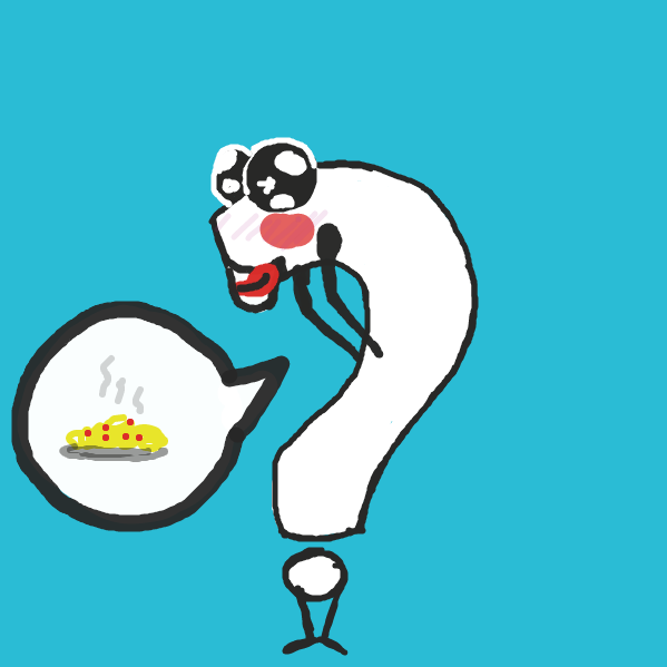 no question, spaghetti is good - Online Drawing Game Comic Strip Panel by velvetblue