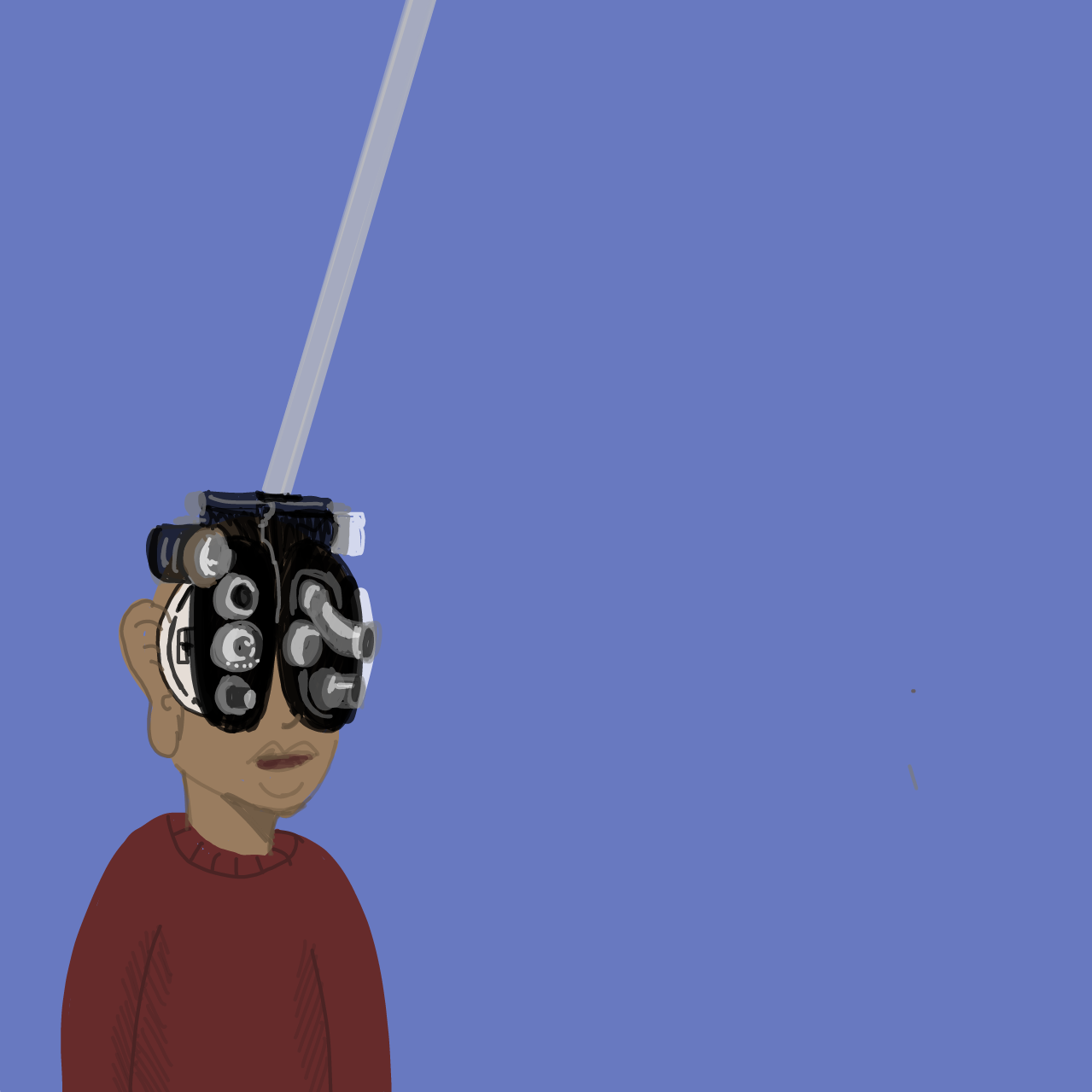 Drawing in Optometrists hate him by TrihardRockets