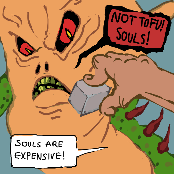 "They cost like ten bucks a piece!" - Online Drawing Game Comic Strip Panel by Peyocay