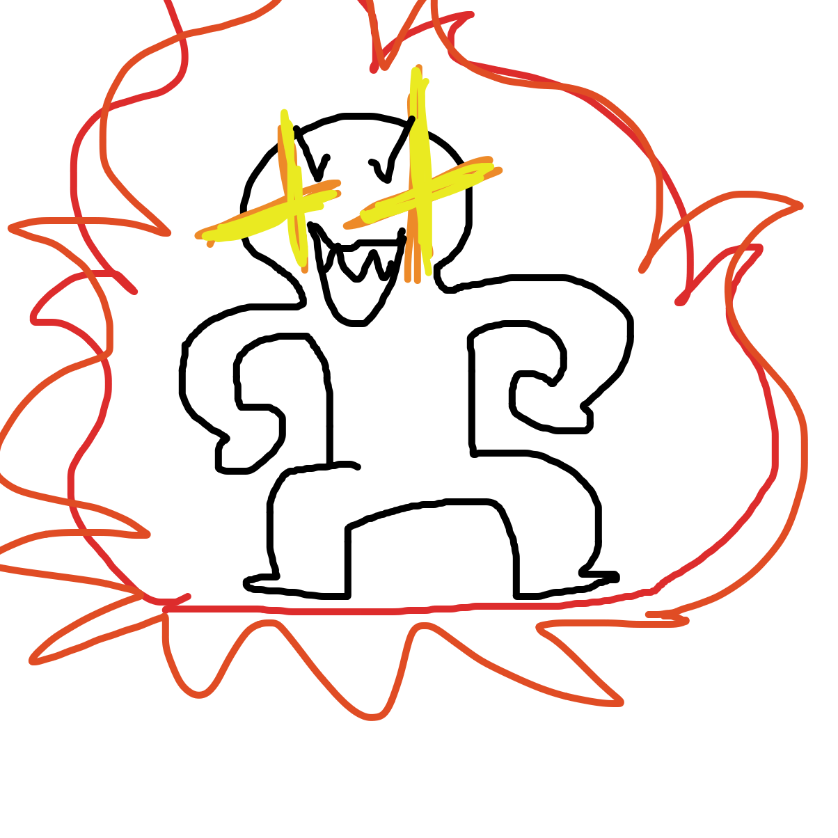 Drawing in Lol ORA ORA by YanaTheDankest