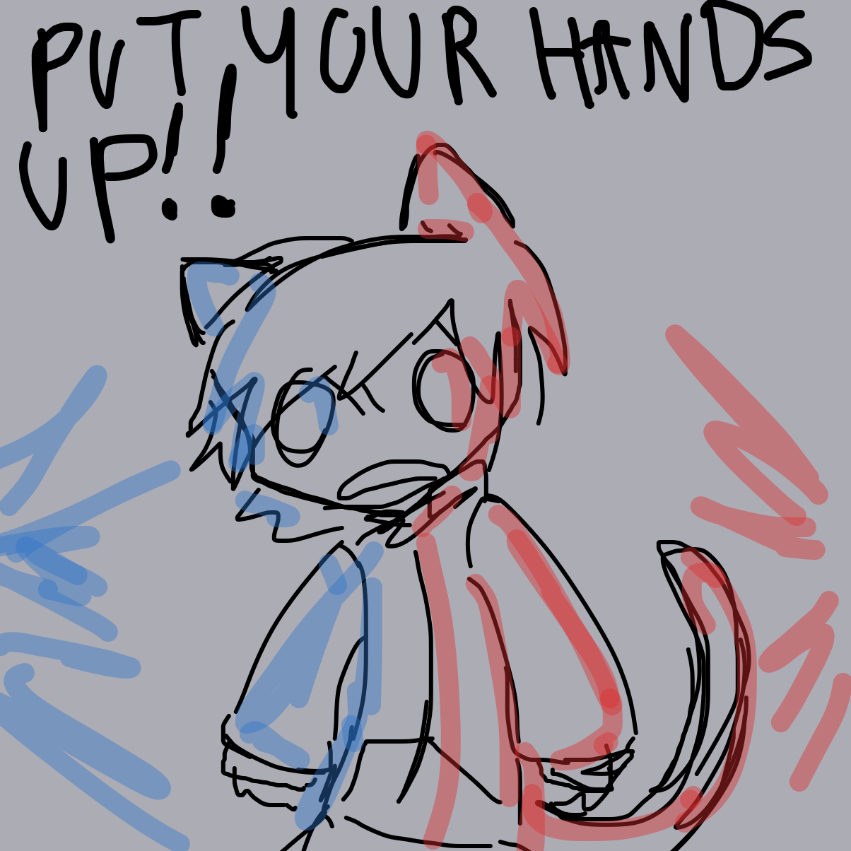  - Online Drawing Game Comic Strip Panel by Razputin