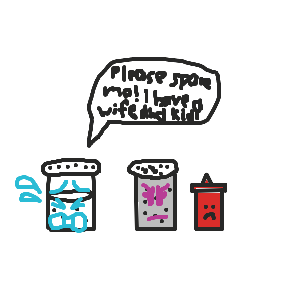 bribery at its finest - Online Drawing Game Comic Strip Panel by cherrybread