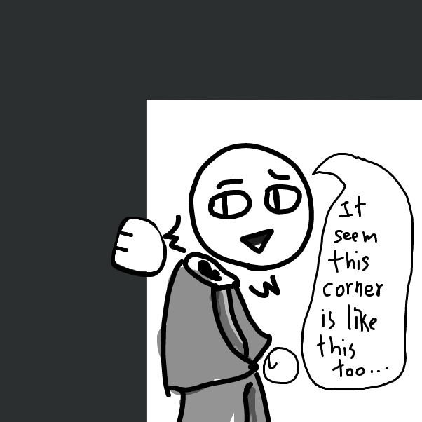 Drawing in 4th wall doesn't exist here.... by FifaSam