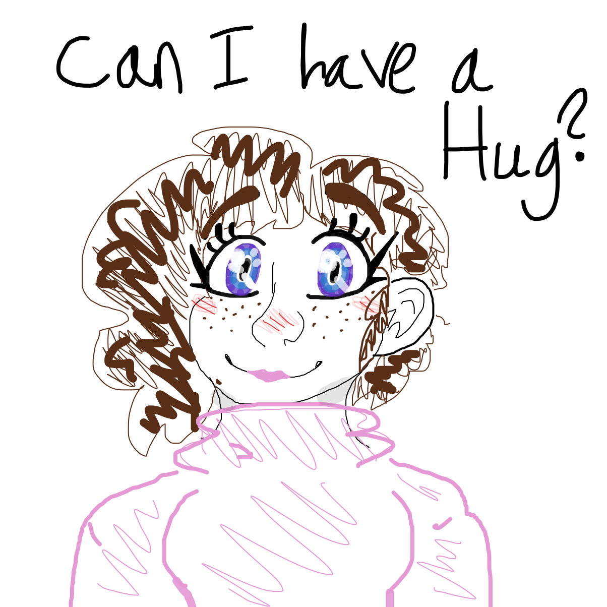 Drawing in Ask Mystery anything II by YanaTheDankest