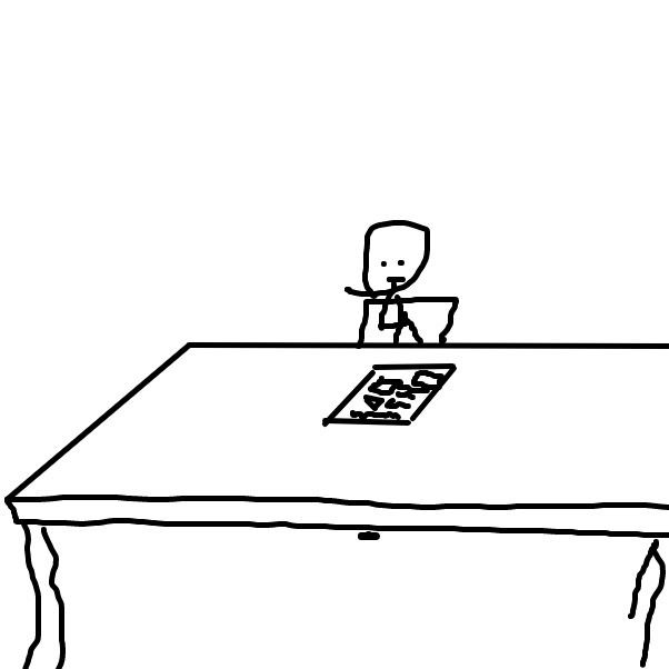 Drawing in Homework by StickBoyy