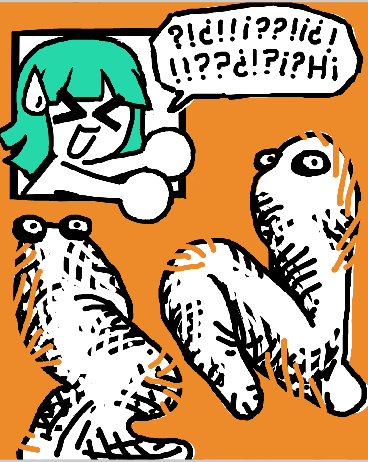 idk lol - Online Drawing Game Comic Strip Panel by nooz