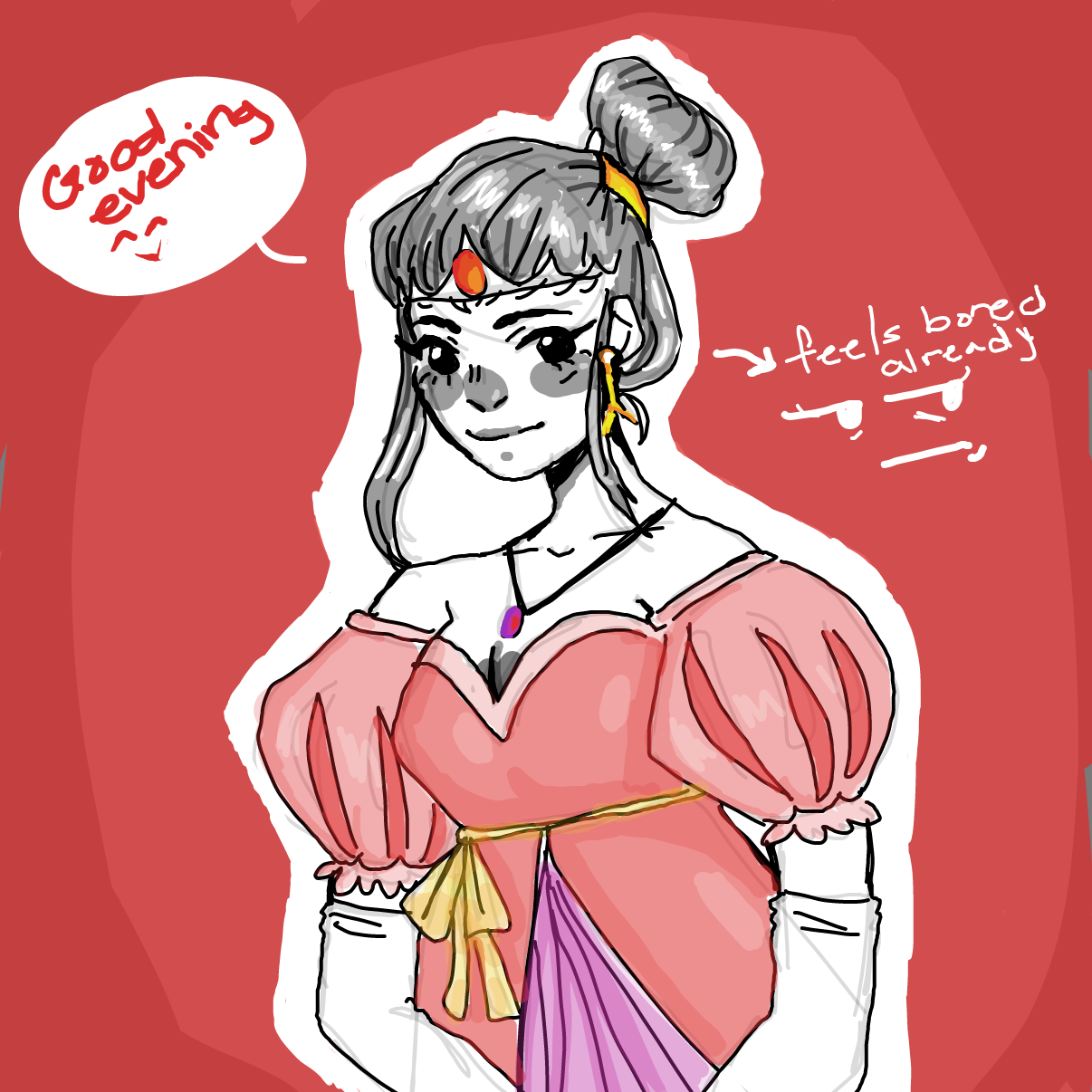  - Online Drawing Game Comic Strip Panel by Badwolf