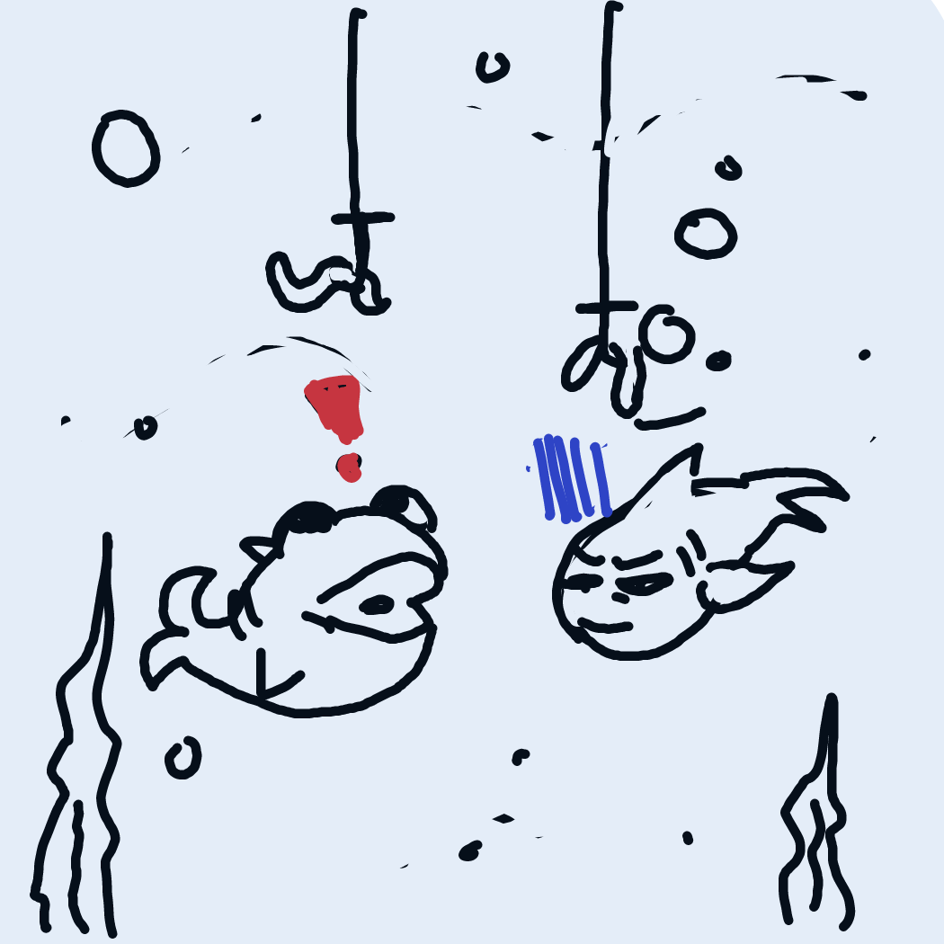 Drawing in Gone Fishing by Rednightlights