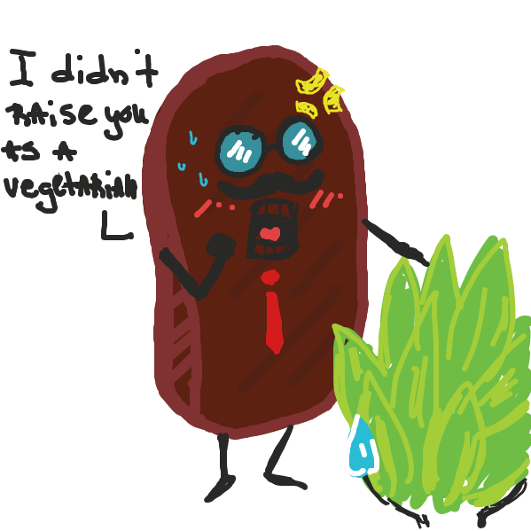papa steak is disappointed - Online Drawing Game Comic Strip Panel by velvetblue