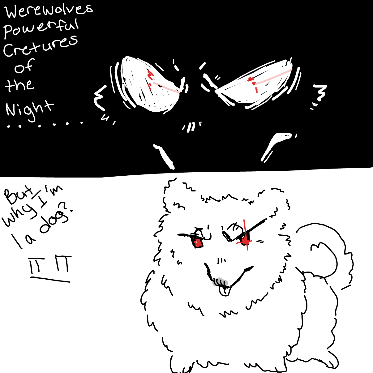  - Online Drawing Game Comic Strip Panel by Badwolf