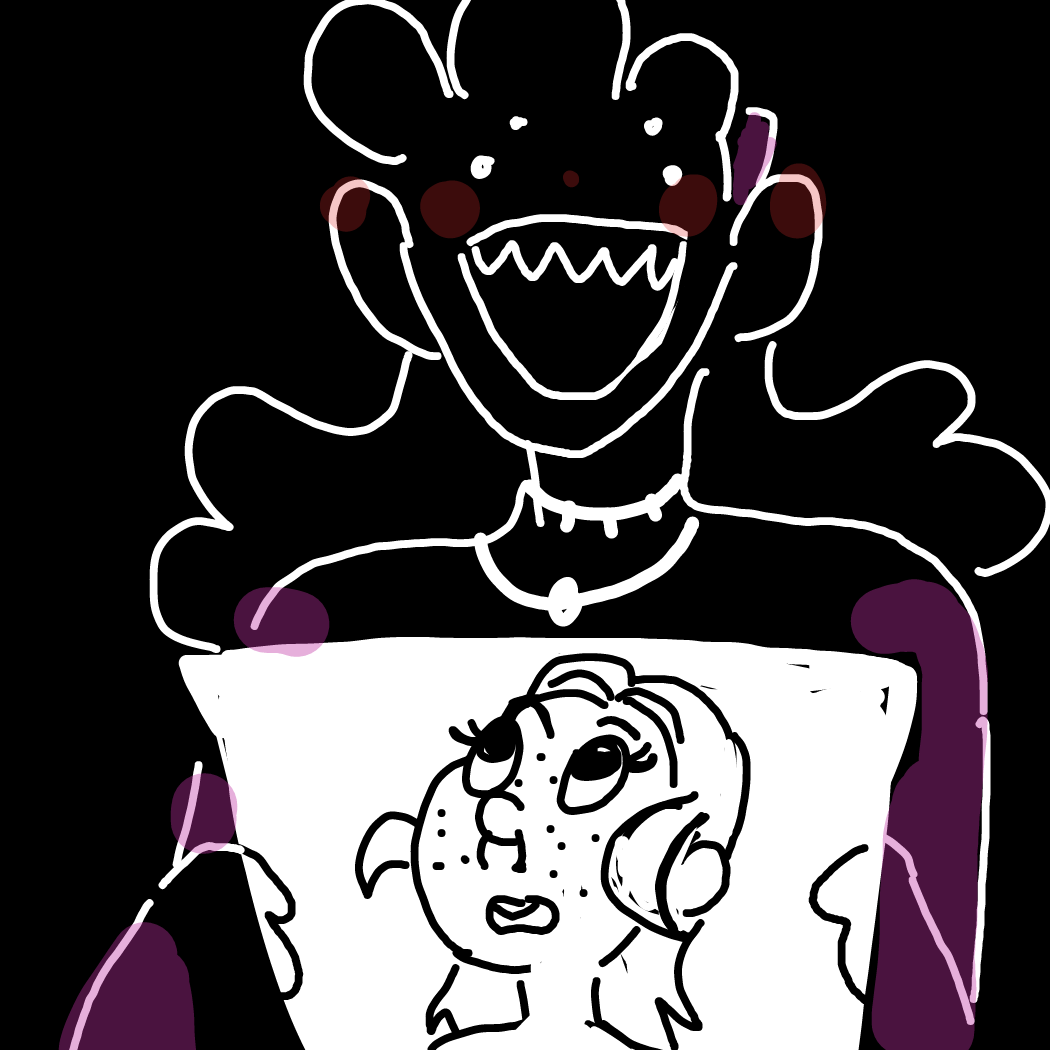 Drawing in smol by Rednightlights