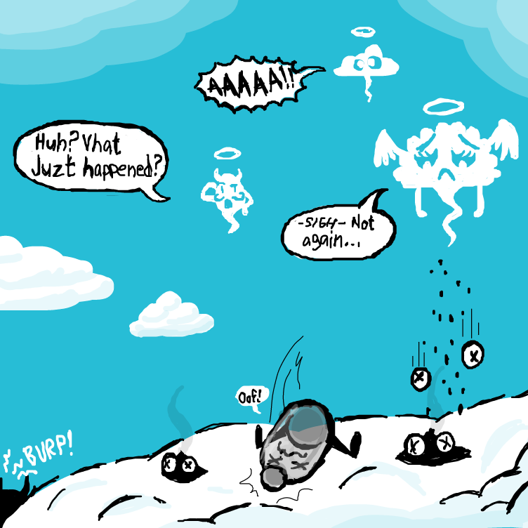  - Online Drawing Game Comic Strip Panel by SeanTrunks