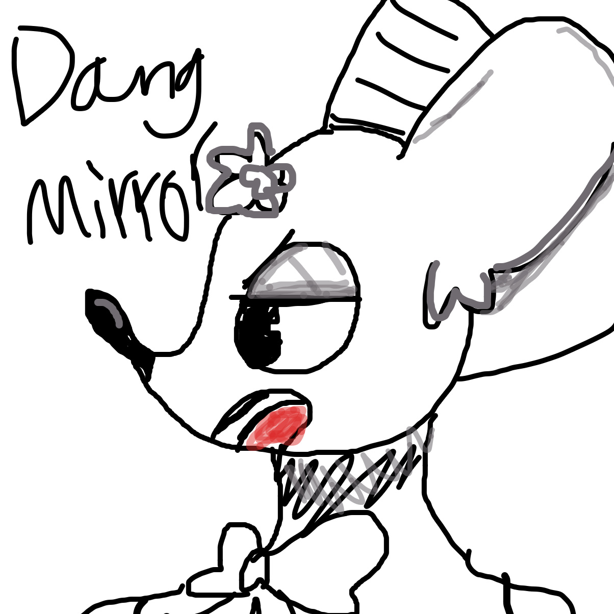 Dang mirror can’t you just tell me I’m nice for once? - Online Drawing Game Comic Strip Panel by YanaTheDankest