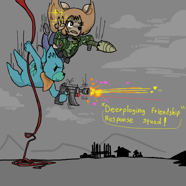  - Online Drawing Game Comic Strip Panel by Mothbunita