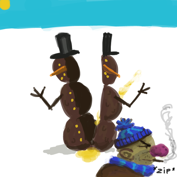 some people just dont appreciate art - Online Drawing Game Comic Strip Panel by Peyocay