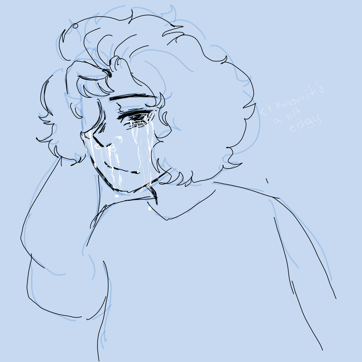 Drawing in create your most realistic or ugly crying by Badwolf