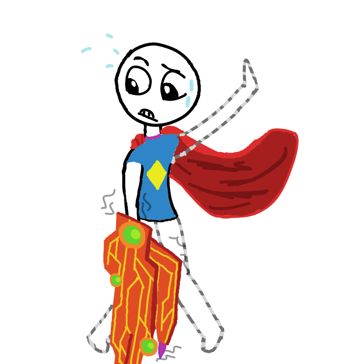 TOO HEAVYYY!!! XP - Online Drawing Game Comic Strip Panel by Setin