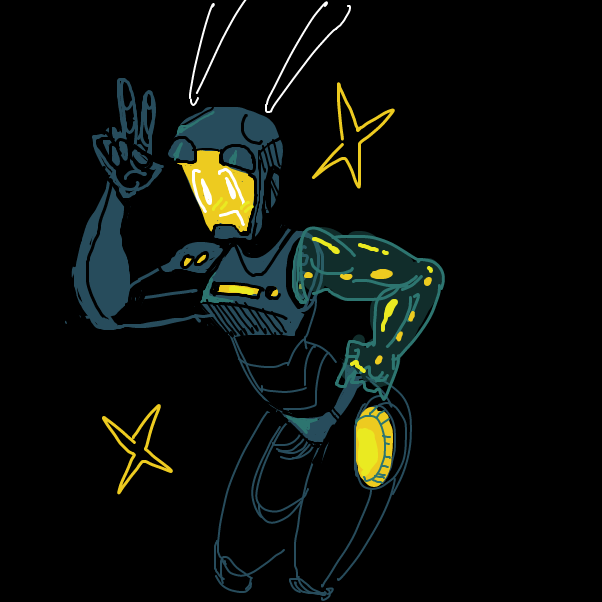  - Online Drawing Game Comic Strip Panel by Chumky