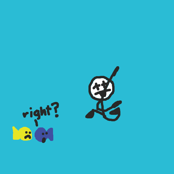 the son is actually a person who drowned - Online Drawing Game Comic Strip Panel by cherrybread