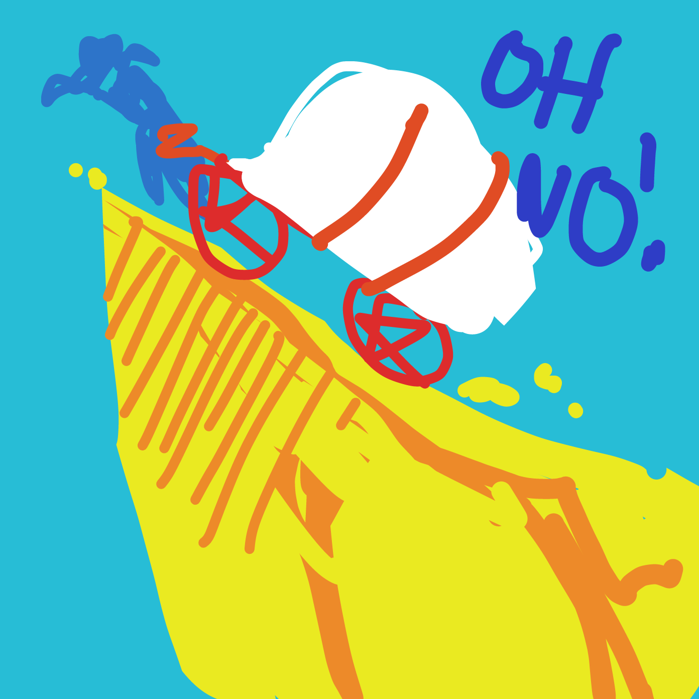  - Online Drawing Game Comic Strip Panel by Chumky