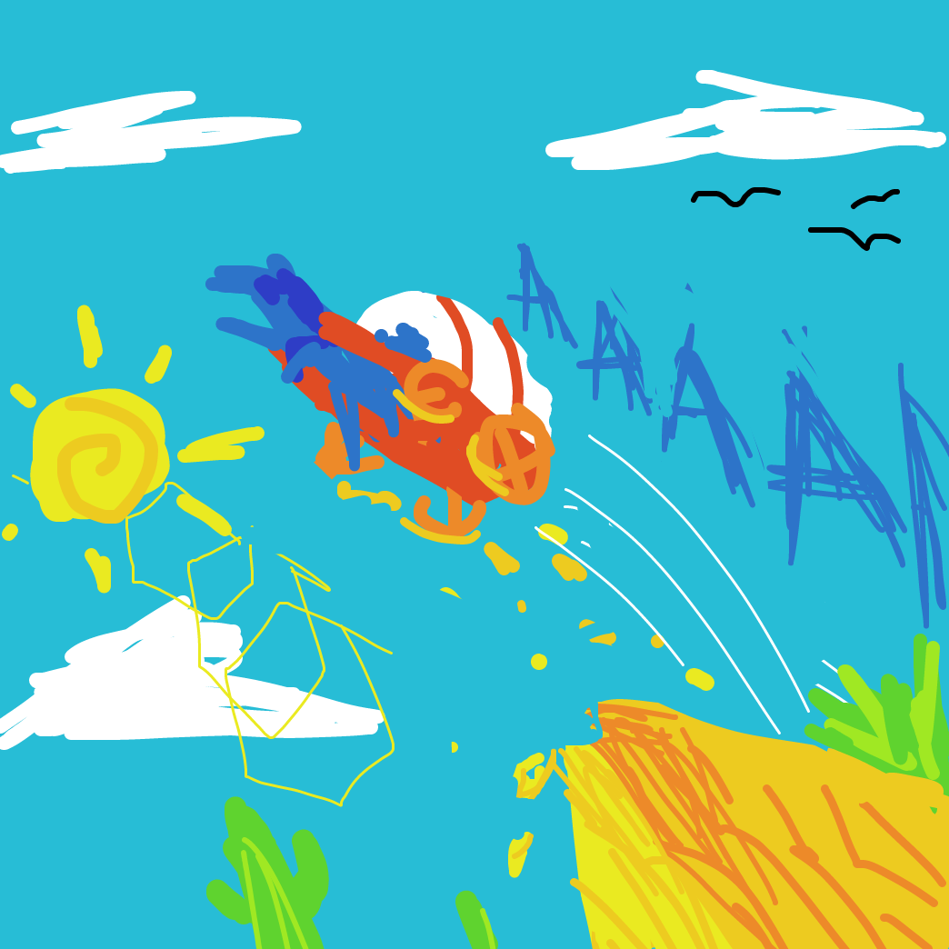  - Online Drawing Game Comic Strip Panel by SeanTrunks