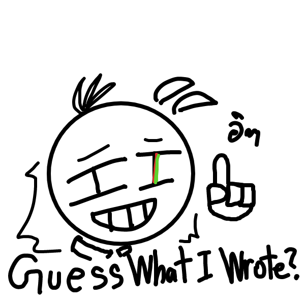 hint.....?
5 = ha - Online Drawing Game Comic Strip Panel by FifaSam