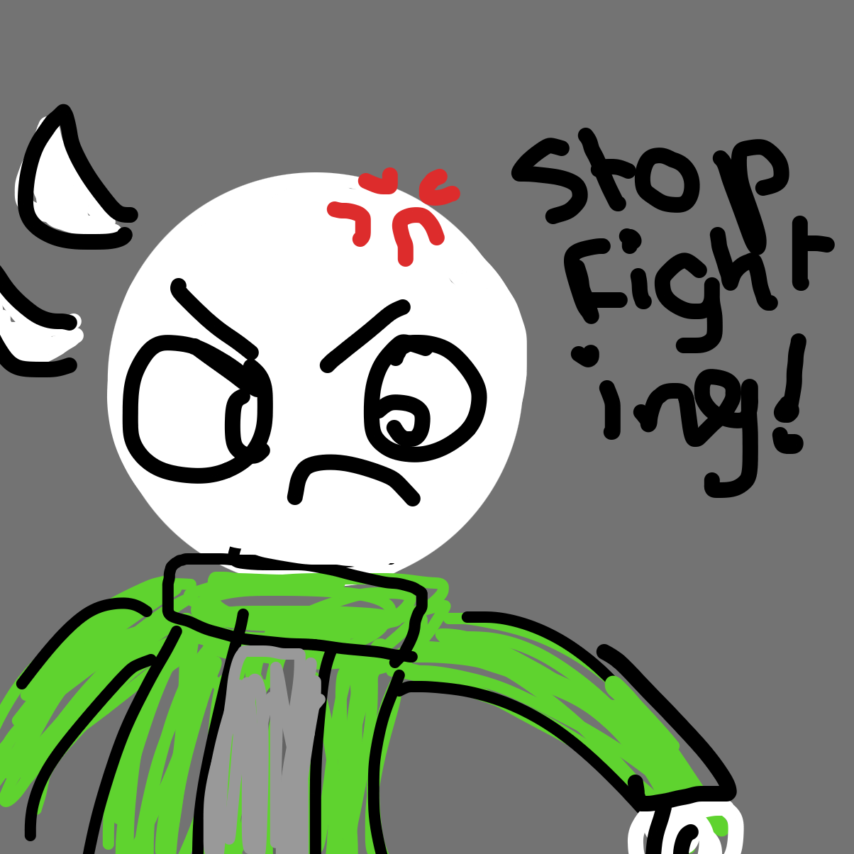 Drawing in Draw a paneljammer getting angry by Razputin