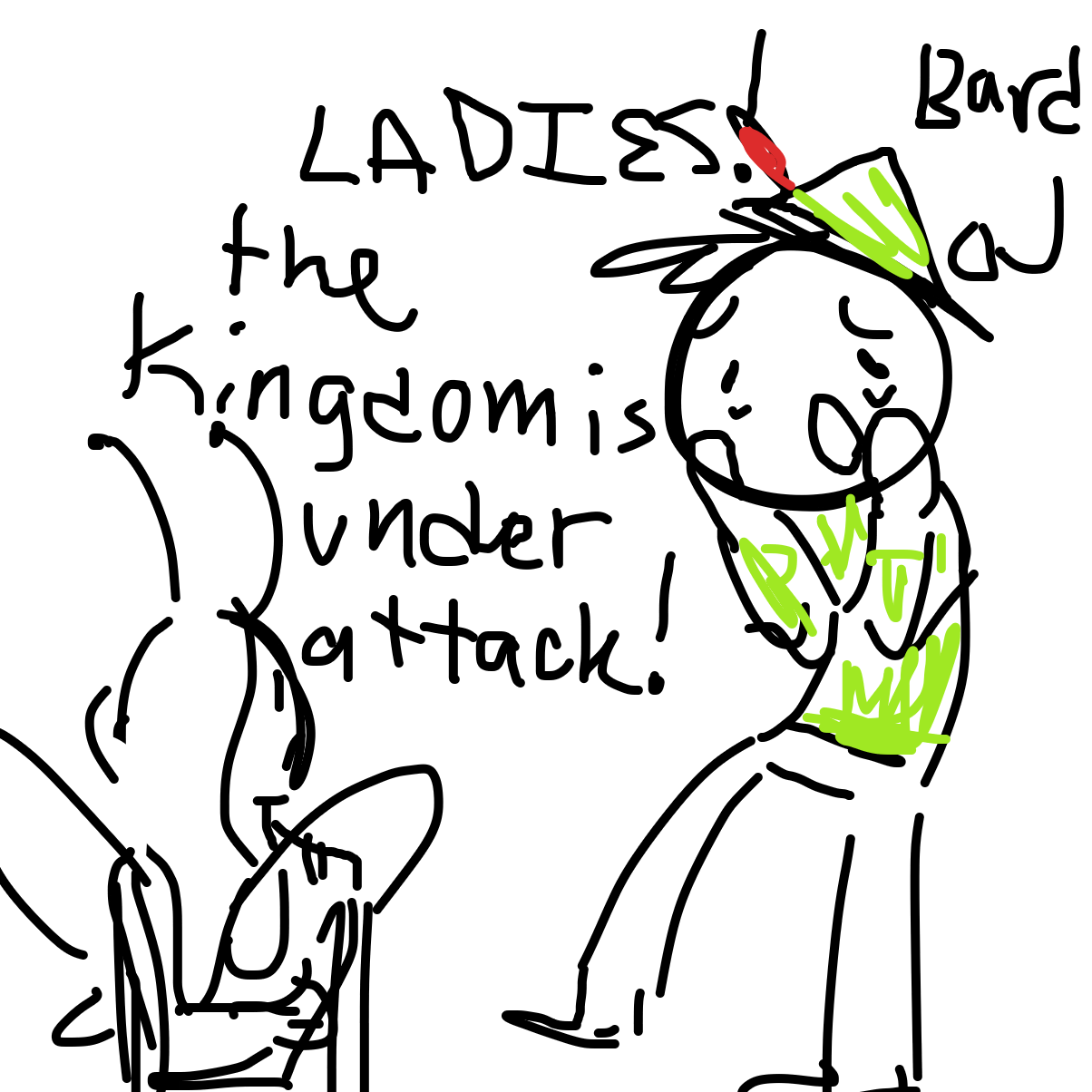  - Online Drawing Game Comic Strip Panel by Razputin