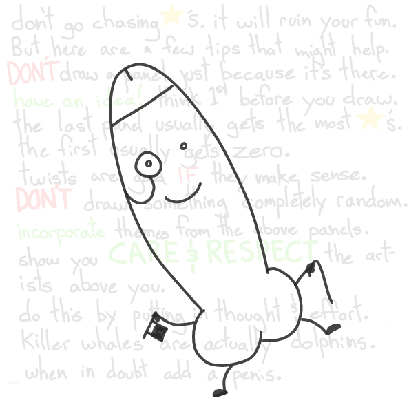  - Online Drawing Game Comic Strip Panel by Cake Emoji