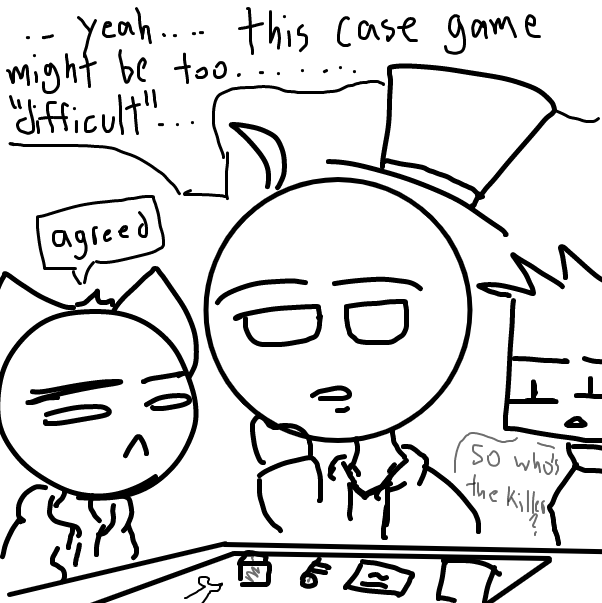 Drawing in basic murder case by FifaSam