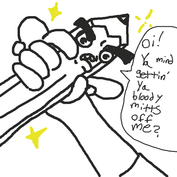 Drawing in Writing on the wall  by xavvypls