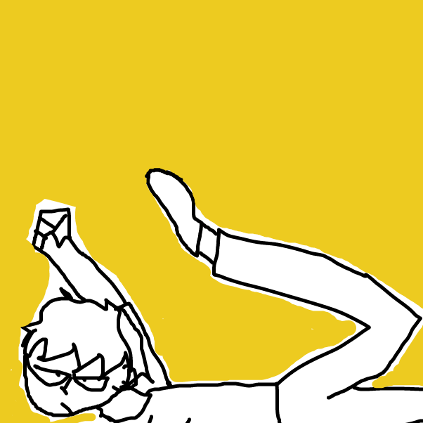 Drawing in Draw Yourself (Or A Character) Big In The Box by Dannhampton