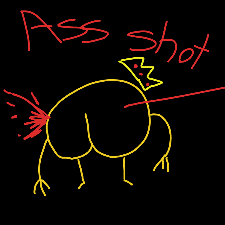 Drawing in Im Back by pewpew