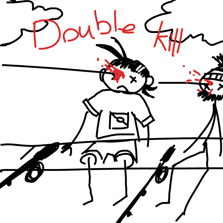 Drawing in Gone Fishing by pewpew