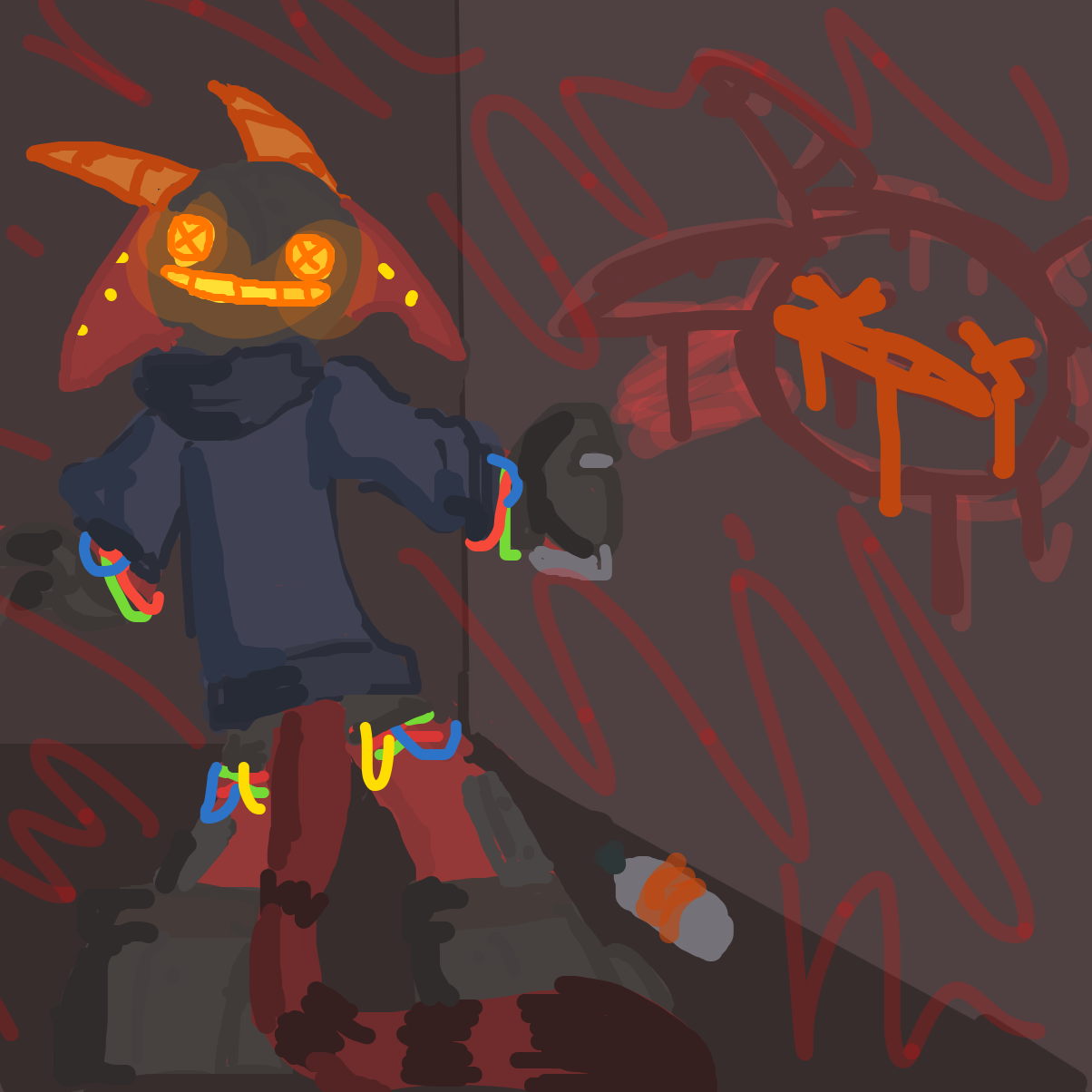  - Online Drawing Game Comic Strip Panel by Razputin