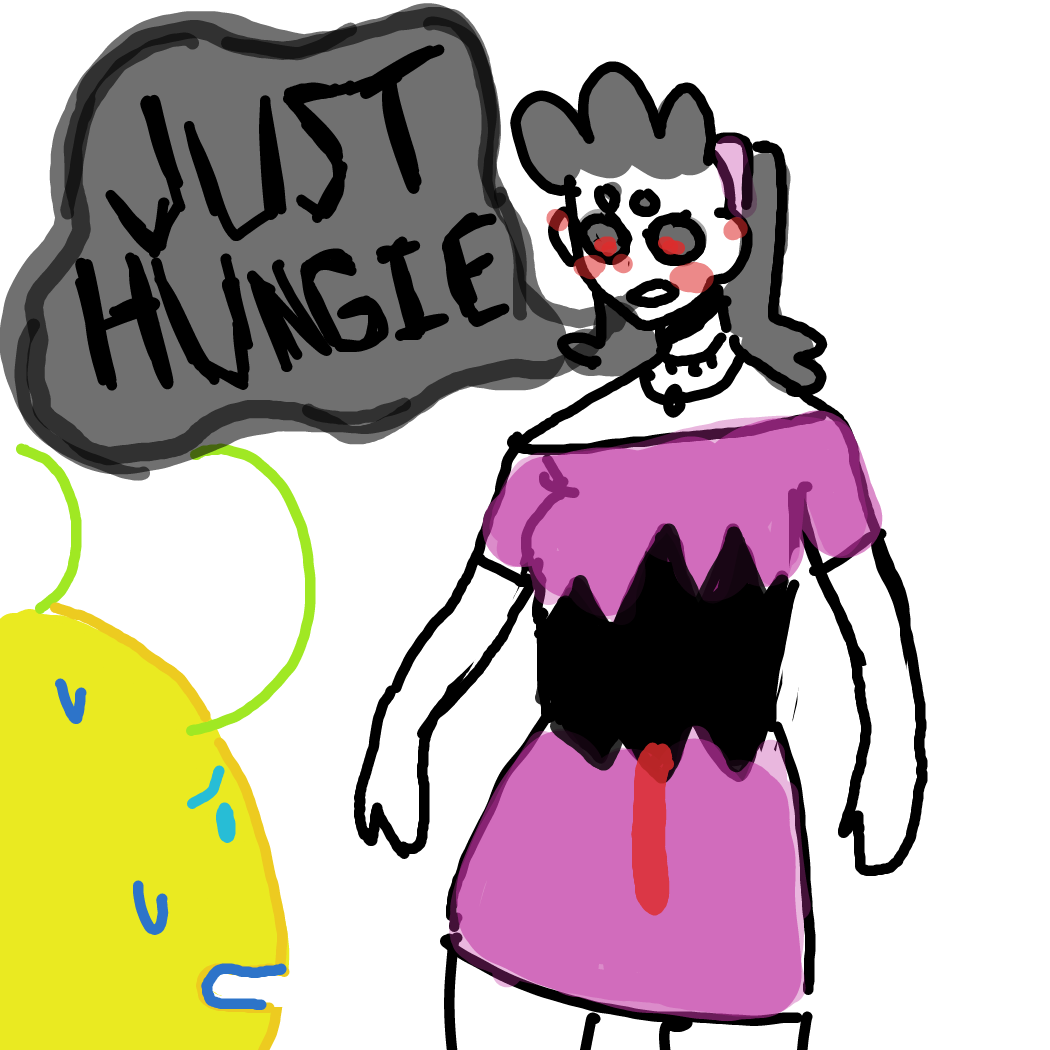 Drawing in ocs: bug drama by Rednightlights