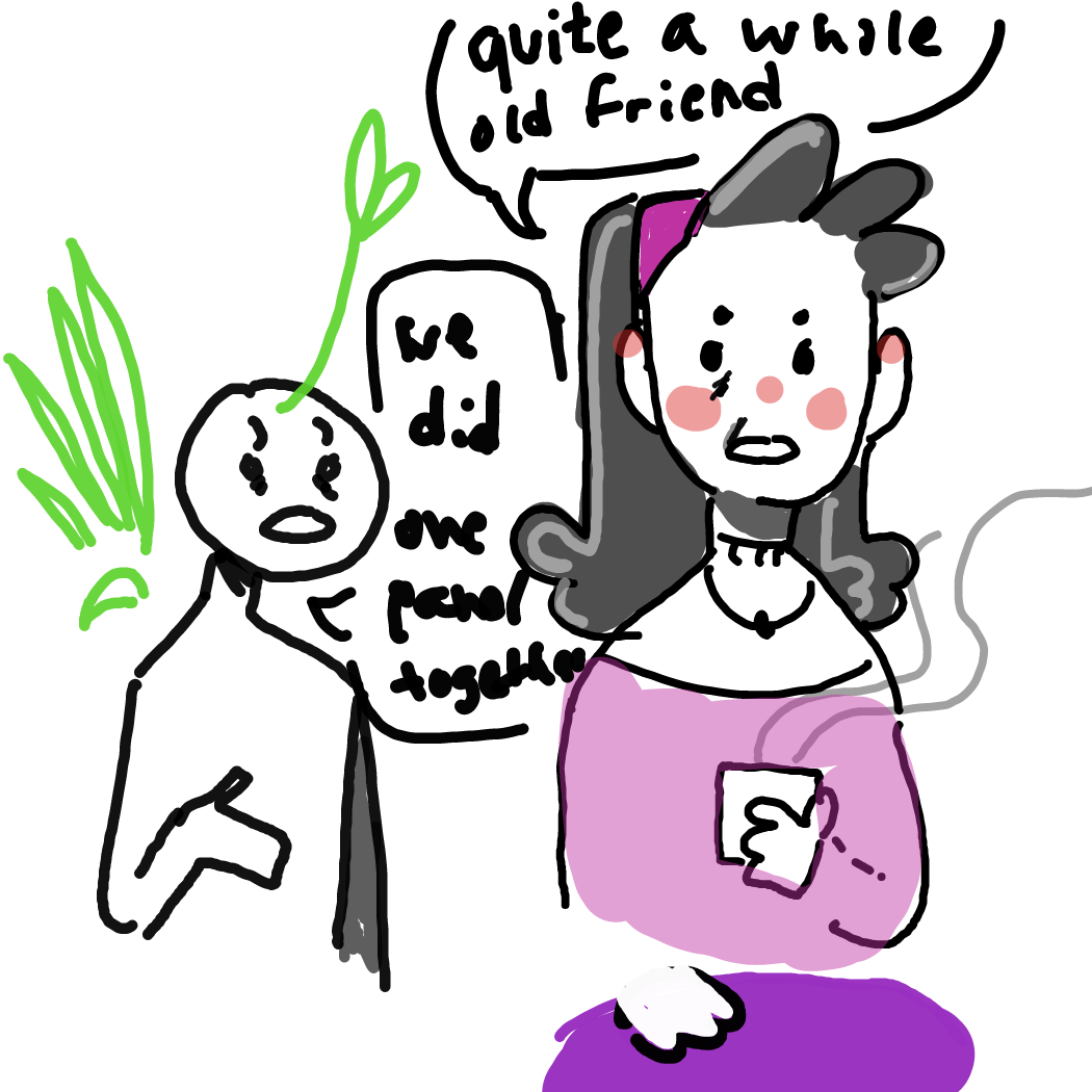 Drawing in I am back by Rednightlights