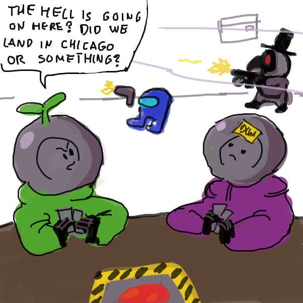  - Online Drawing Game Comic Strip Panel by Peyocay