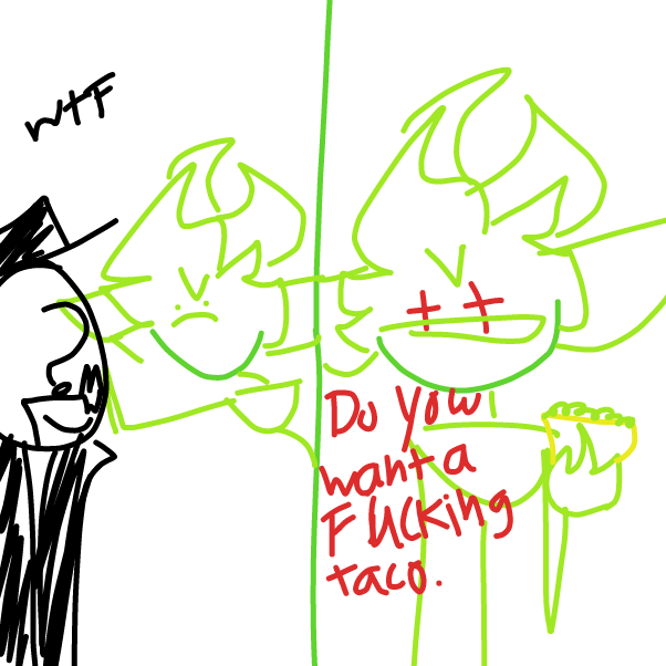 Drawing in Ask Mystery anything II by GreenDude