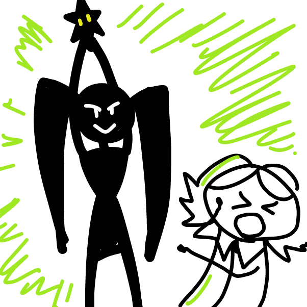 this took me like 30 attempts, each one worse than the last. i HATE the time limit so much - Online Drawing Game Comic Strip Panel by 🔲