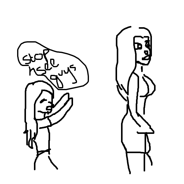 Drawing in true definition of i dont know by RyannaA