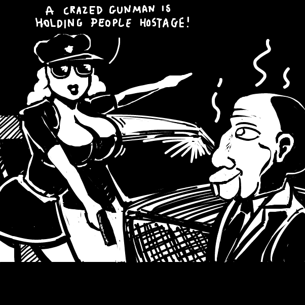 Drawing in Stinky Man by 🔲