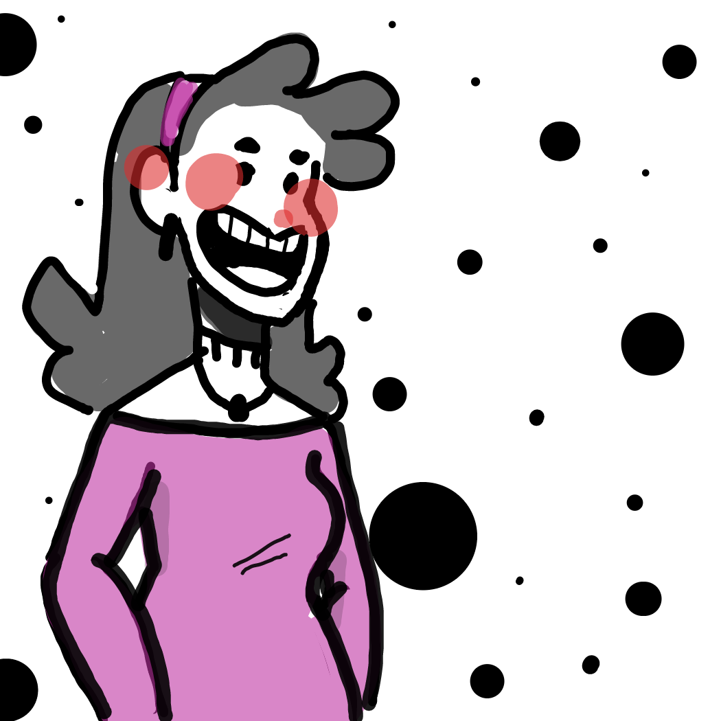 Drawing in yourself.... but opposite personality by Rednightlights