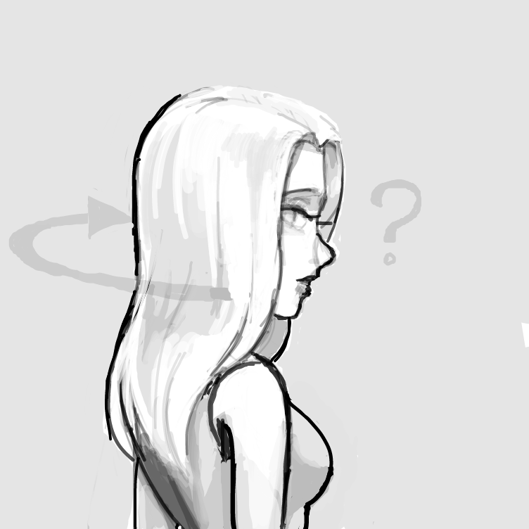 Drawing in true definition of i dont know by ThaSilentArtist