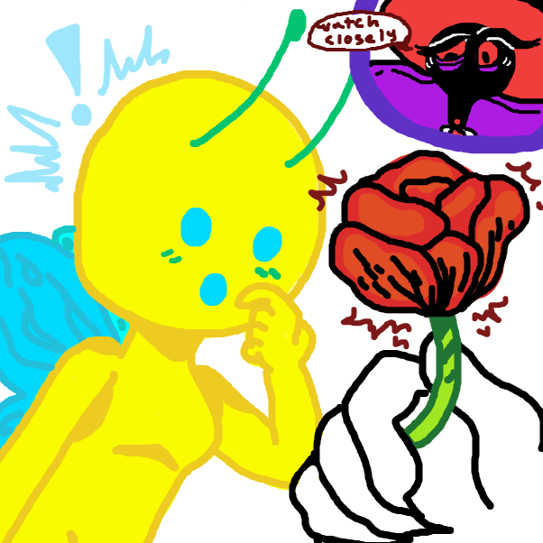 Drawing in Magic Trick by SirensPort