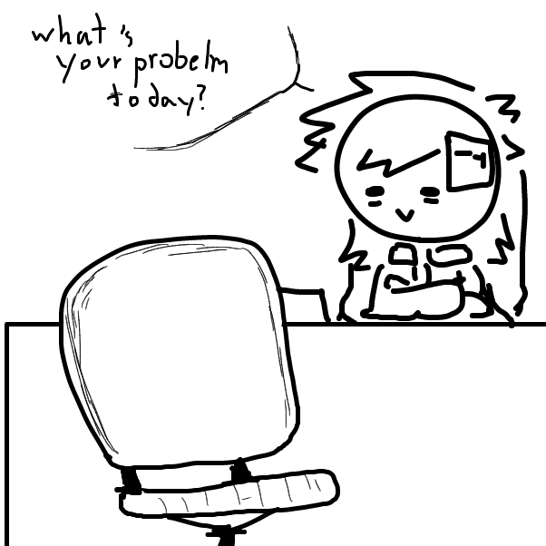 Drawing in welcome... to the therapy zone by FifaSam