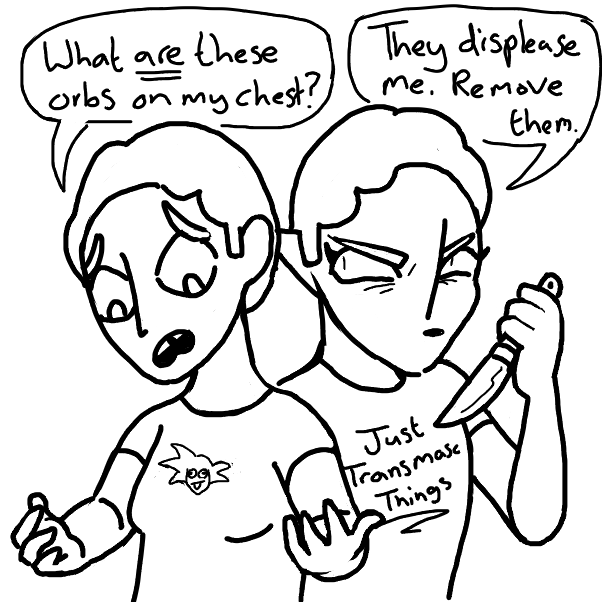 Yeet the teet - Online Drawing Game Comic Strip Panel by EggLeon